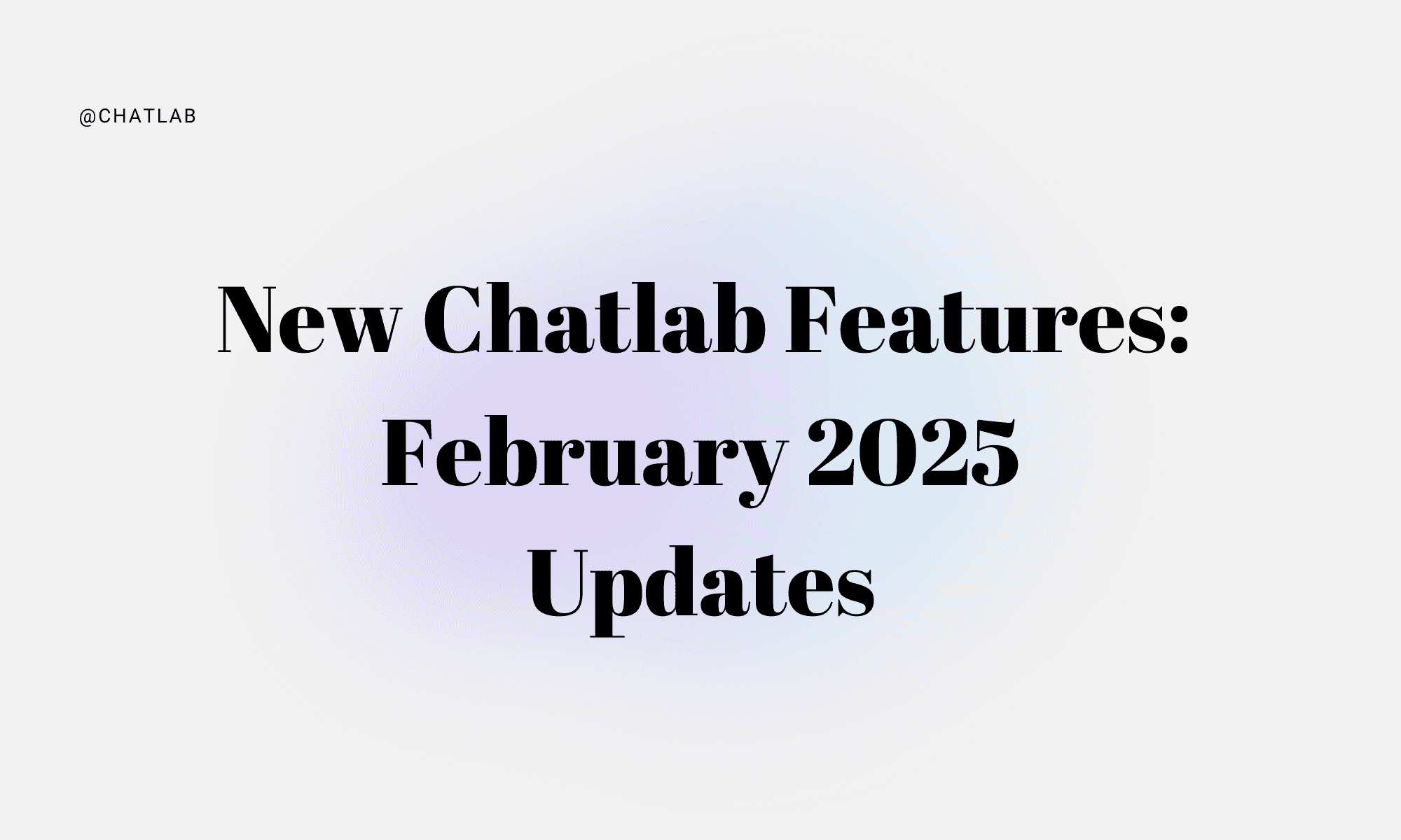 February 2025 Updates